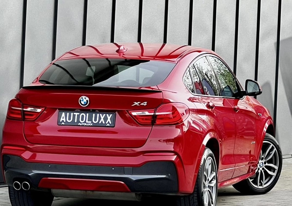 BMW X4 cena 99700 przebieg: 88000, rok produkcji 2015 z Oleszyce małe 781